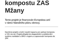Zapravení kompostu ZAS Mžany, a.s.