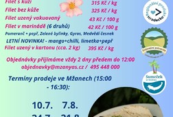 Sumeček africký - prázdninový leták