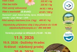 Sumeček africký - prodej září 2026